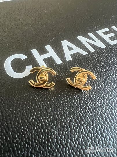 Серьги оригинал Chanel