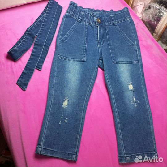 Джинсы на девочку
