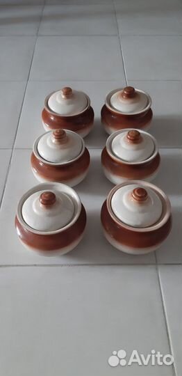 Горшок для запекания керамика