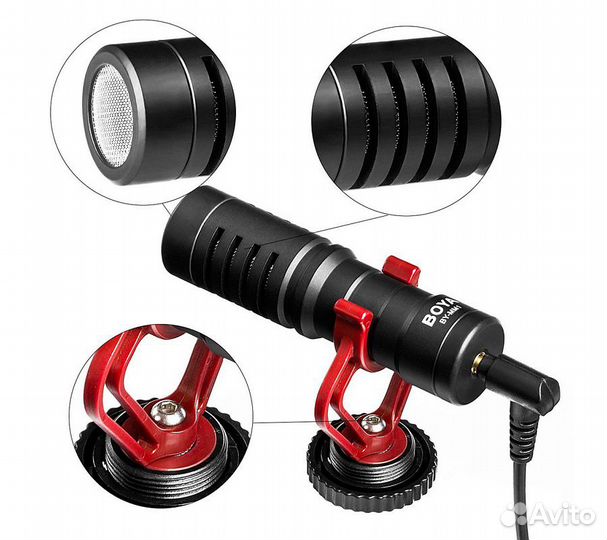 Микрофон накамерный Boya BY-MM1