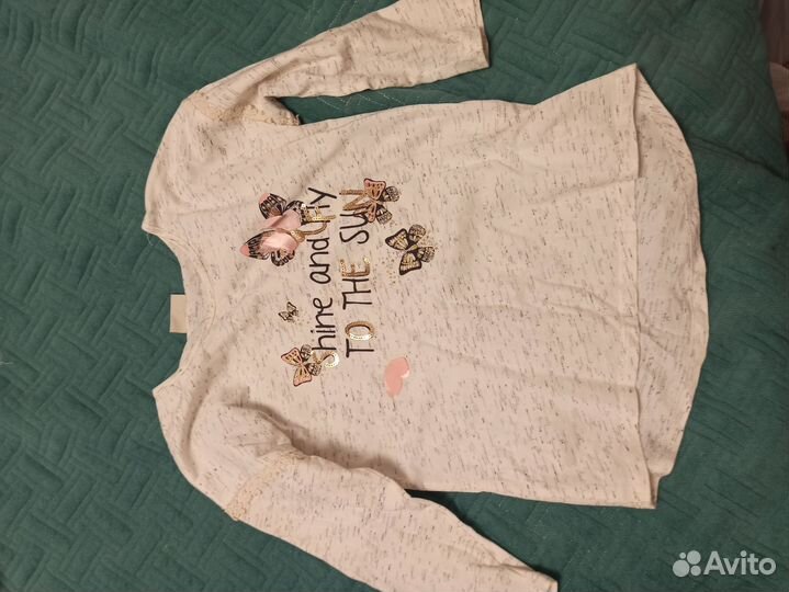 Детские вещи на девочку пакетом 128