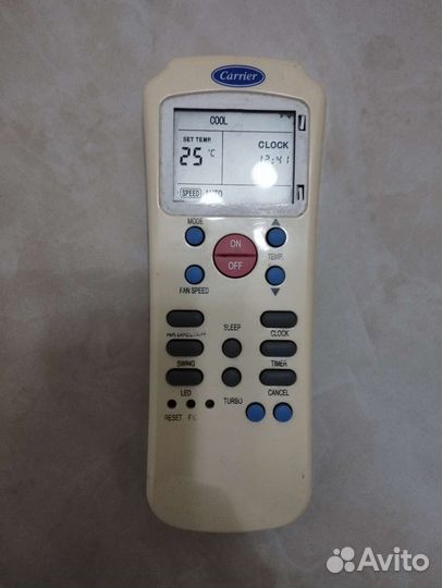 Пульт от кондиционера carrier