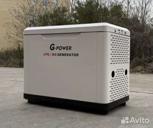 Генератор газовый 9 кВт G-powerSL9000SE3 с постоян