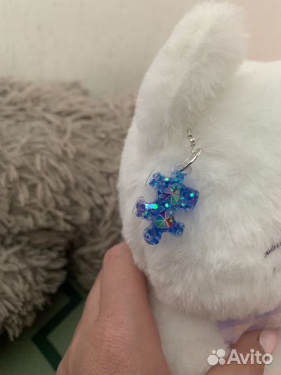 Серьги из эпоксидной смолы