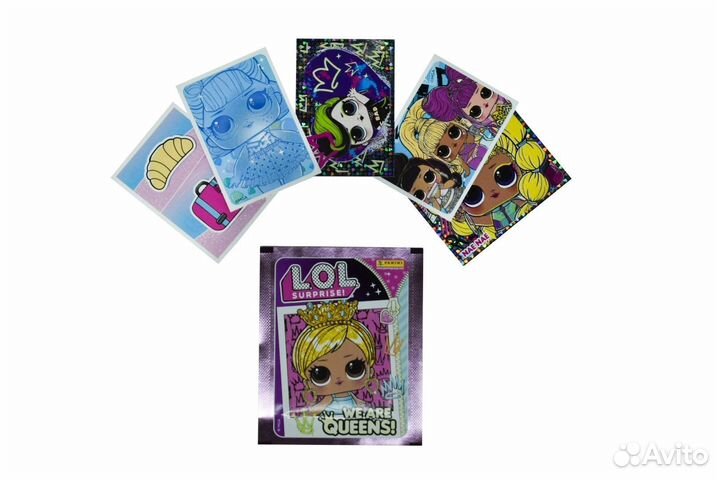Наклейки panini LOL: Мы королевы
