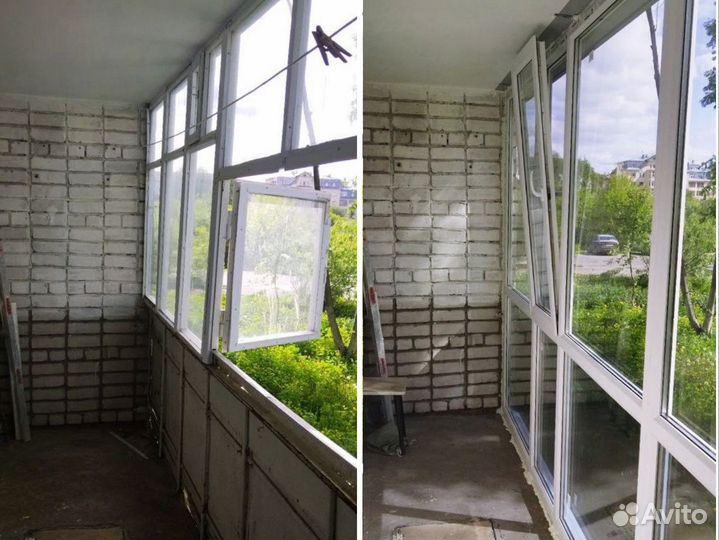 Окна пвх новые / остекление балконов