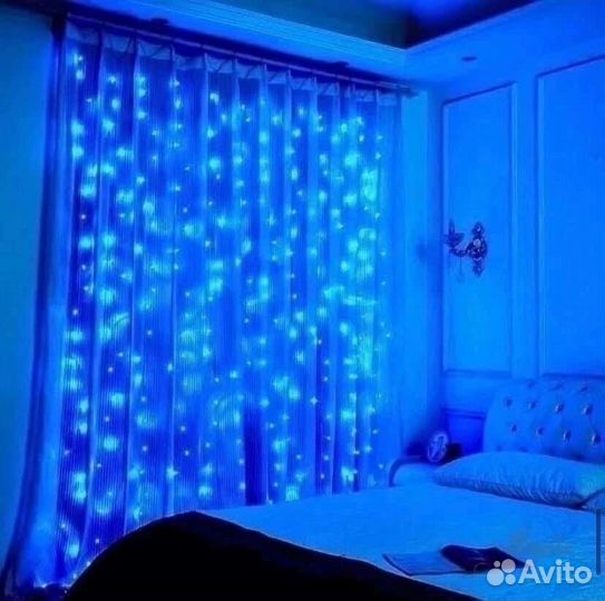 Гирлянда штора