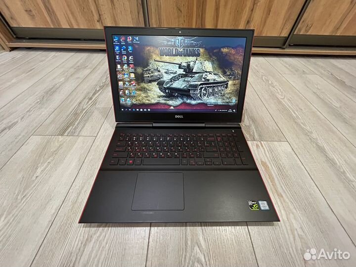 Геймерский dell inspiron 15-7567(I5+GTX1050TI 4GB)