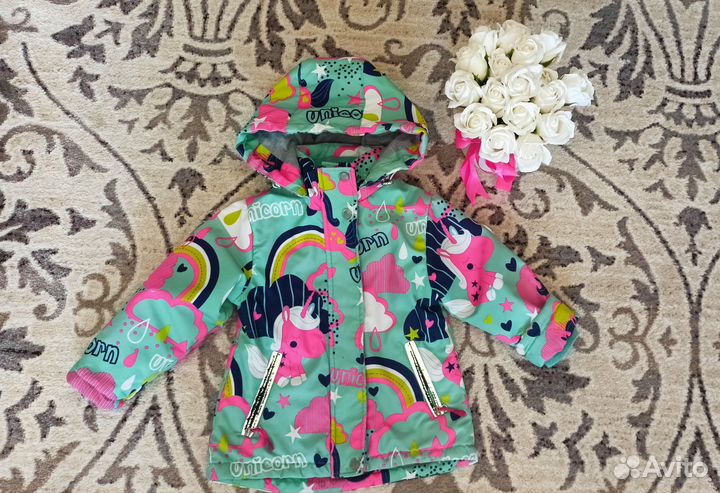 Куртка - ветровка для девочки 104