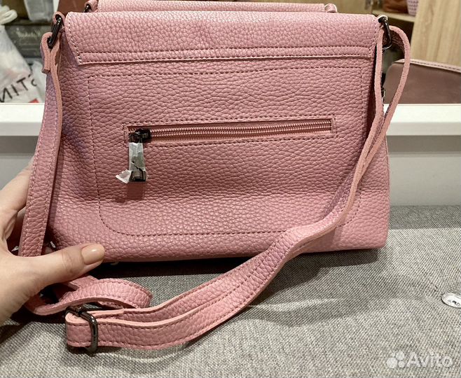 Сумка женская розовая