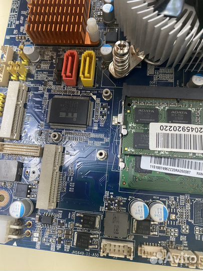 Материнская плата сокет 1155 в сборе