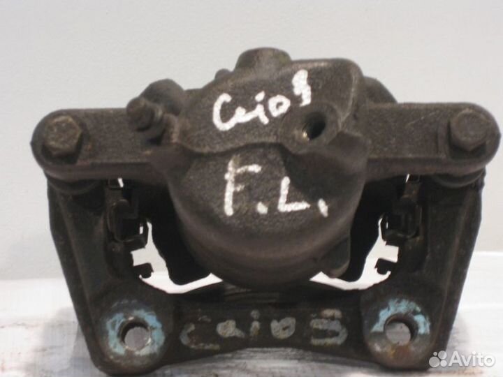 Суппорт левый передний Рено Клио 3 (d-260)