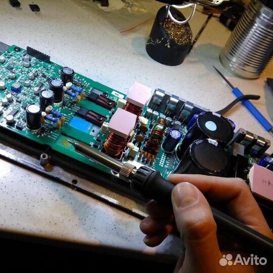 Ремонт усилителей, микшеров, аудио техники