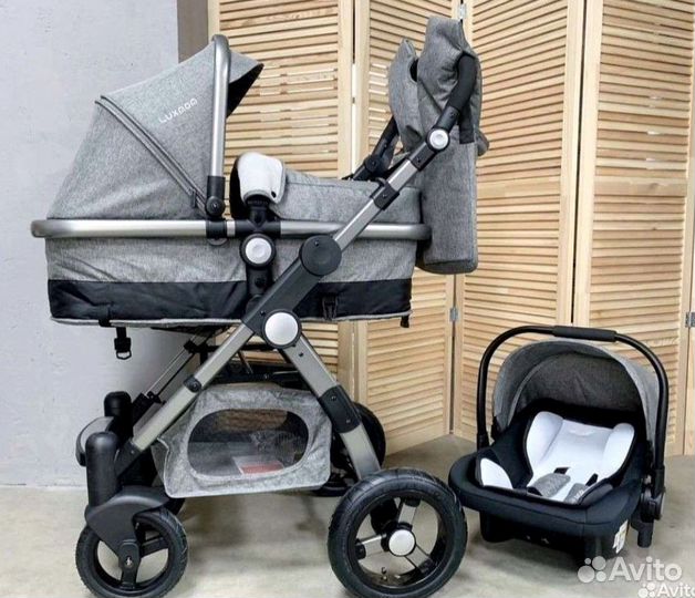 Коляска Luxmom 600G 3в1 новая