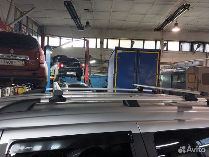 Багажник на рейлинги LADA largus