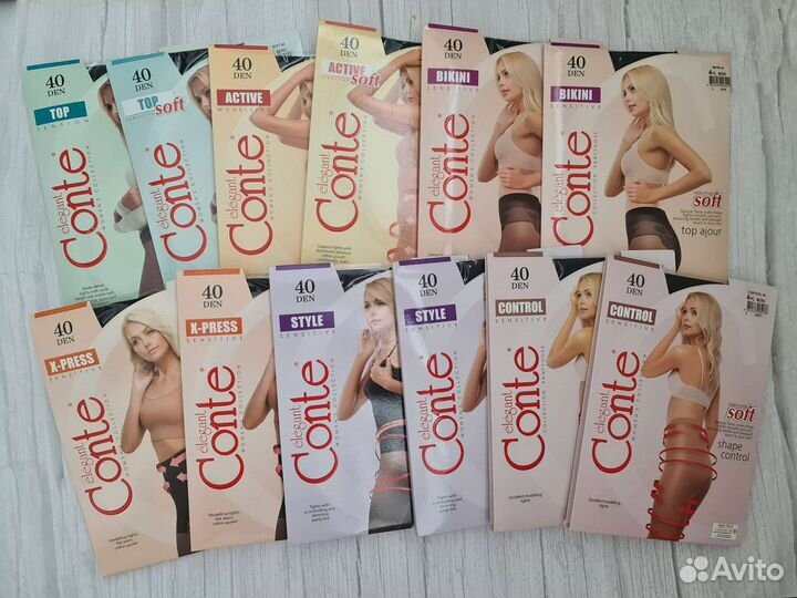 Колготки и чулки капроновые conte elegant конте