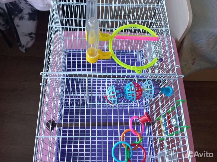 Клетка для попугая бу