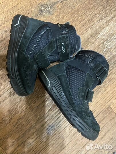 Ботинки ecco детские для мальчика 27