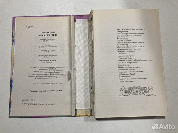 Корнелия Функе. Король воров