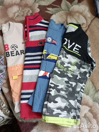 Детские вещи пакетом на мальчика 5лет
