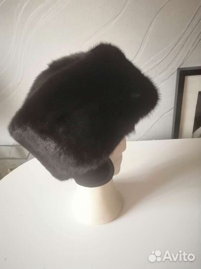 Норковая шапка мужская