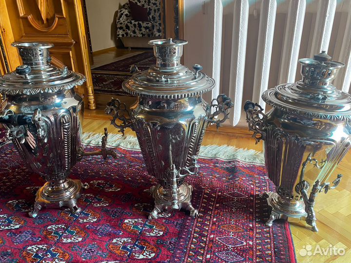 Самовар на дровах старинный