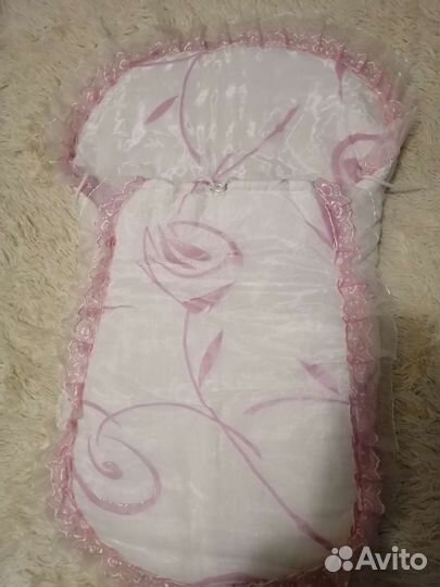 Конверт на выписку для девочки