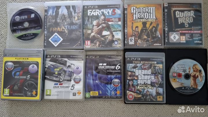 Игры диски для PS3