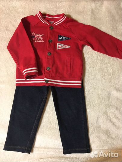 Пакет фирменных вещей 80р на мальчика