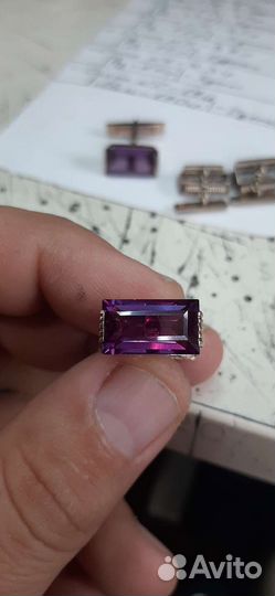 Серебряные запонки СССР