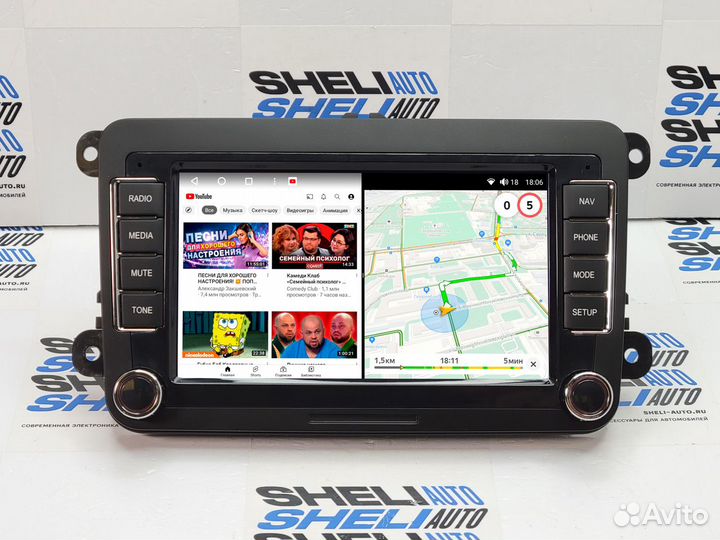 Магнитола M2 для Volkswagen/Skoda Android 10 2/32