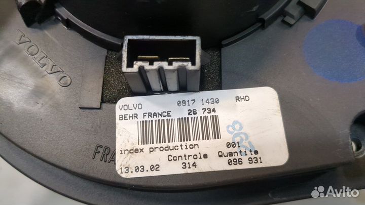 Двигатель отопителя Volvo C70, 2002