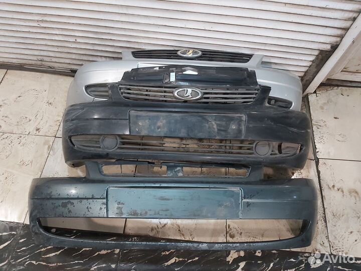 Бампер приора