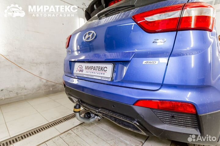 Фаркоп Хендай Крета с 16- / Мотодор