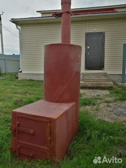 Печь металлическая