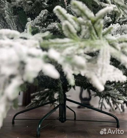 Елка искусственная заснеженная,снежная 240см