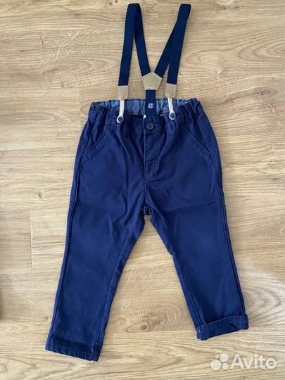 Костюм для мальчика, брюки и рубашка 92