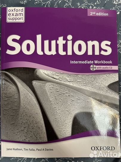 Учебник и рабочая тетрадь Solutions Oxford