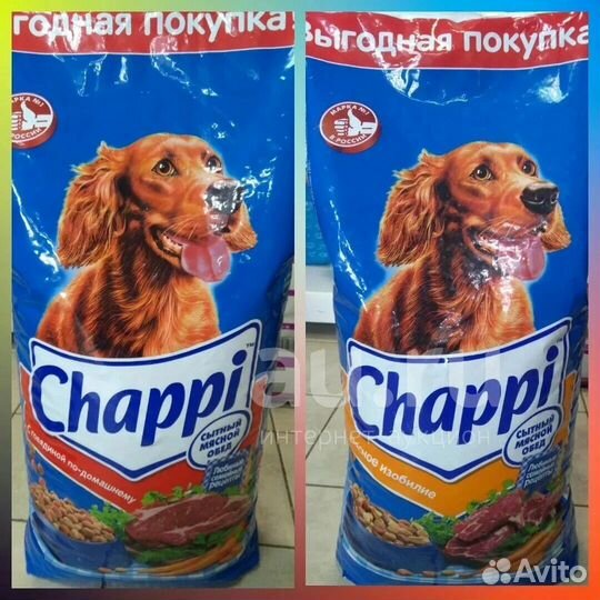 Корм chappi 15 кг