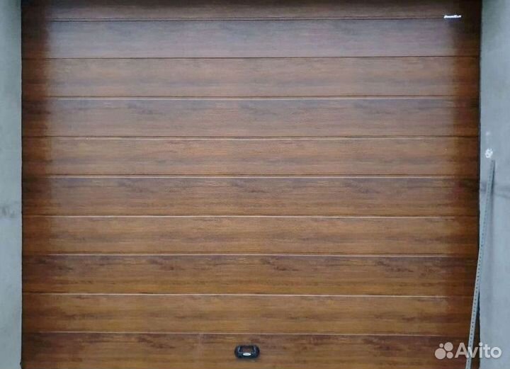 Ворота гаражные секционные автоматические
