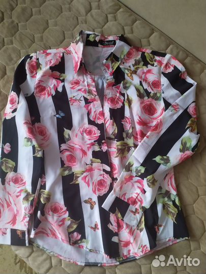 Женские рубашки и блузки пакетом 42 44