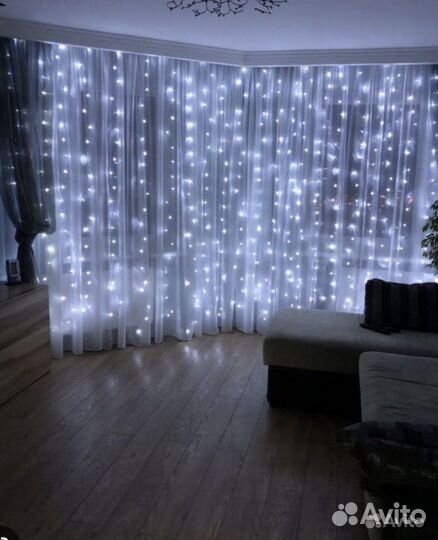 Распродажа гирлянда штора
