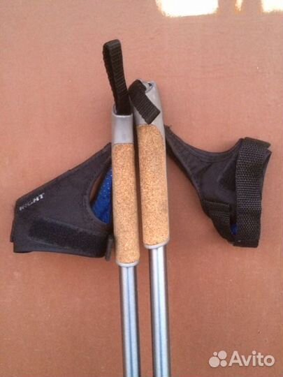 Лыжные палки алюминий 2мм,Madshus 1,50см