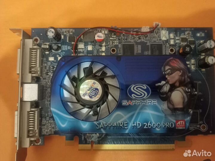 Видеокарта sapphire hd2600 pro
