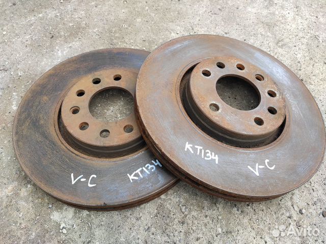 Диски тормозные передние 302mm на Opel Vectra C