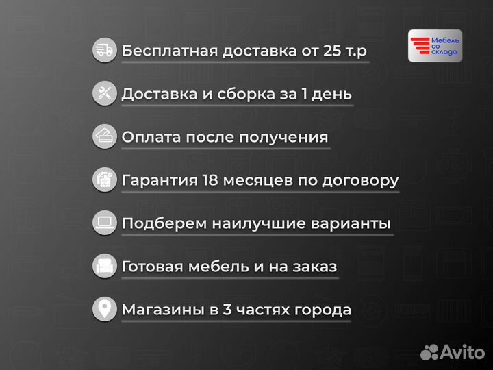 Шкаф-купе трехстворчатый зеркальный
