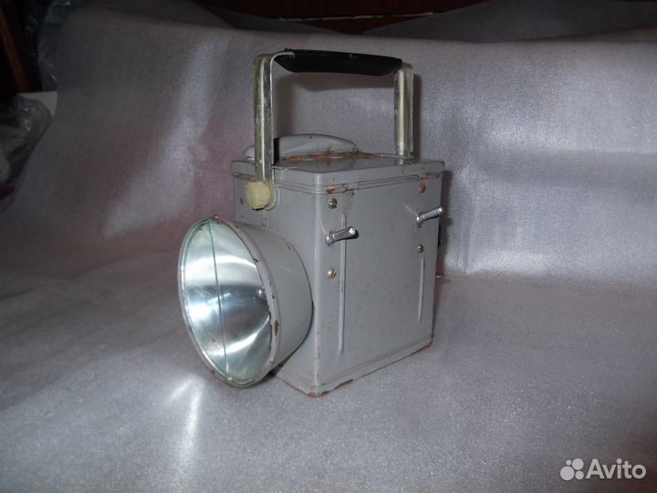 Железнодорожный советский фонарь