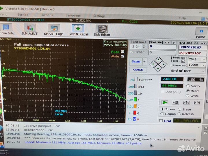 Жесткий диск 2 тб Seagate
