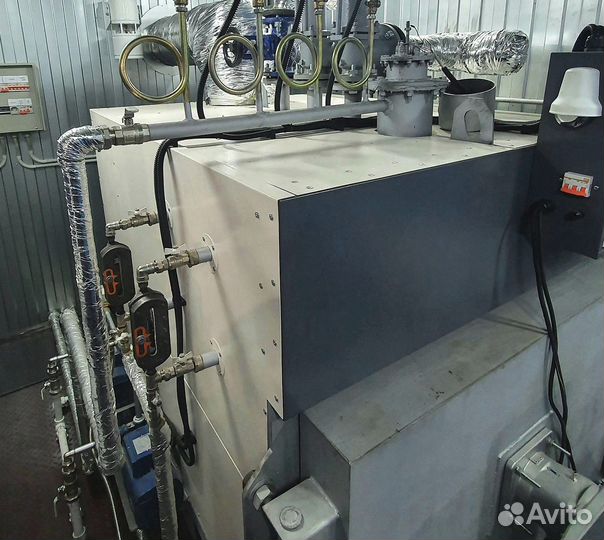 Паровой котел ср.давления 1600 кг/пара газ/диз