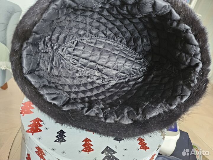 Шапка мужская норковая новая